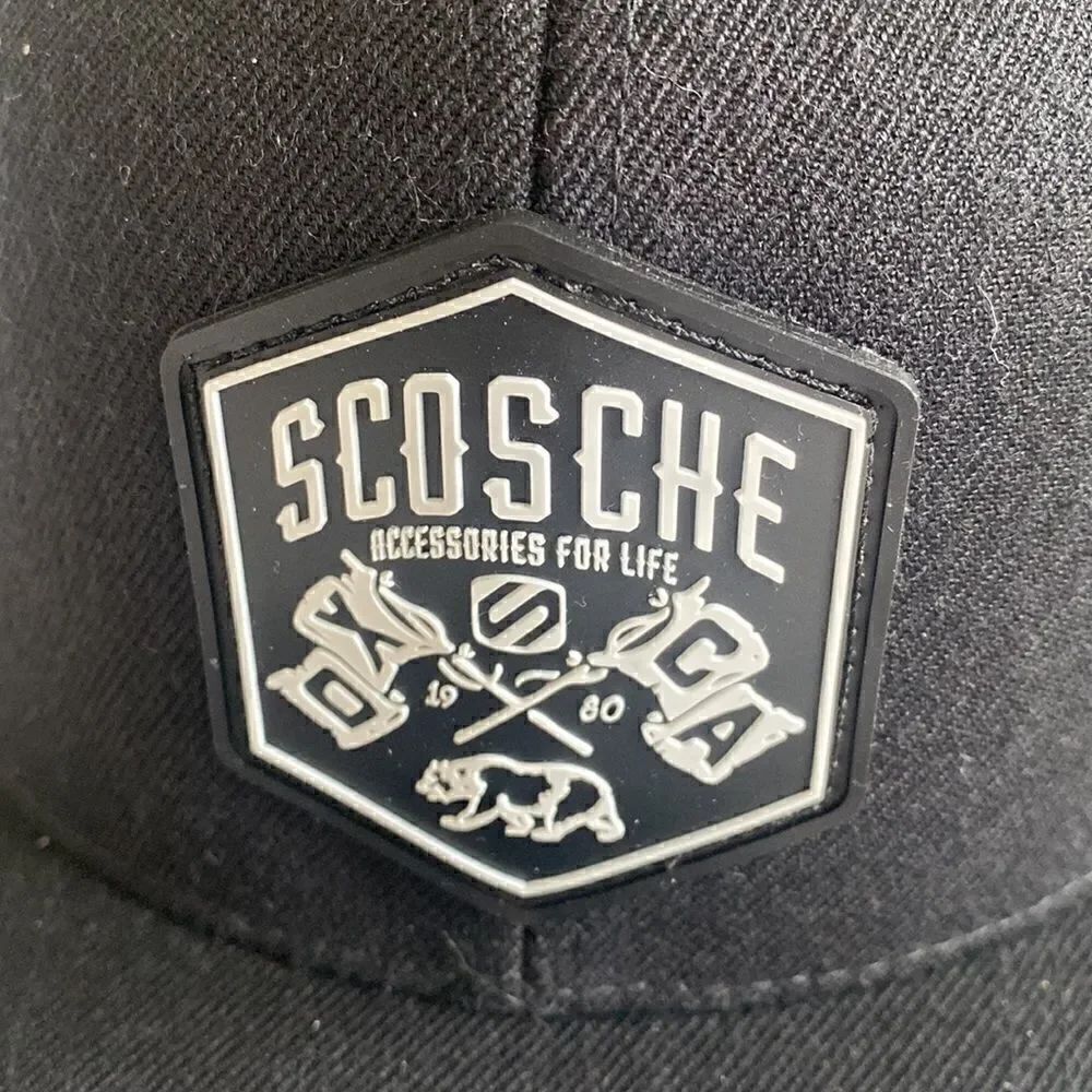 SCOSCHE Bear Logo SnapBack Hat - Picture 4 of 7
